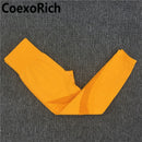 Yoga Set Women Fitness Gym Clothing Sport Suit Seamless Hollow Out Long Sleeve Crop Top High Waist Workout Leggings Sportwear