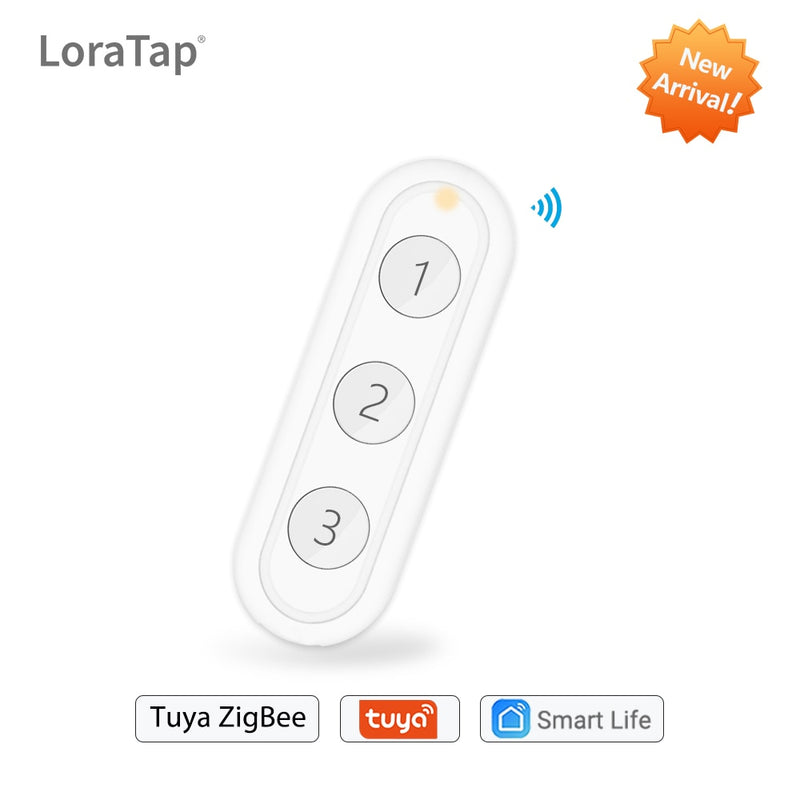 Tuya Smart Life ZigBee Smart Home Wireless Switch 3 Gangs Remote Control Hub Erforderlicher Scene Button Assistant Zigbee2MQTT