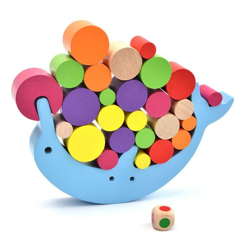 1pc Montessori Early Childhood Children Wooden Clip Ball Puzzle Parent-child Interactive Toy Children Gift Education Gift