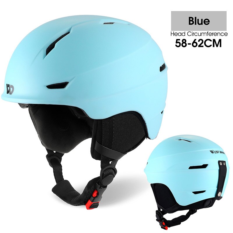 WEST BIKING Casco de bicicleta 56-62cm Transpirable Ultraligero MTB Casco de ciclismo de montaña moldeado integralmente Casco de seguridad para bicicleta