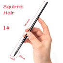 Handmade Watercolor Paint Brush Squirrel Nylon Hair Pointed Painting Brush Set for Watercolor Brush Painting Set Art Supplies