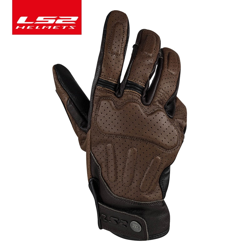 Guantes de motociclismo LS2 ls2 MG-004 guantes protectores cómodos resistentes al desgaste para pantalla táctil de motocicleta