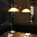 Horn deer antler chandelier Lighting Bar Dining room Kitchen Island Chandelier Loft Decor Rustci Retro Chandelier Hanging lamp