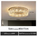 LED living room chandelier  Modern Crystal Led Chandeliers Lighting Gold Led Chandelier Lamp Living Room Decor Suspension Lumina