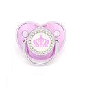 9 Colors Pacifier Baby Shower Gift Bling Baby Dummy Silicone BPA Free Infant Nipple Newborn Pacifiers For Babies I Love Mum Dad