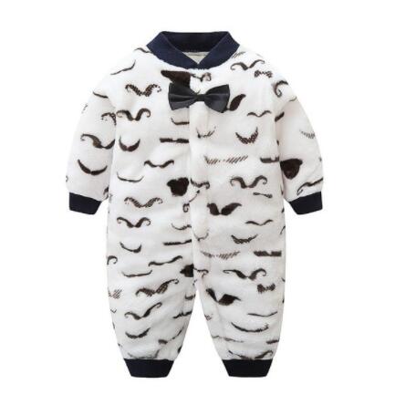 Orangemom Neugeborenes Baby Winterkleidung Säuglingsbaby Mädchen Kleidung weiches Fleece Outwear Strampler Babymantel Neugeborene -12m Jungen Overall