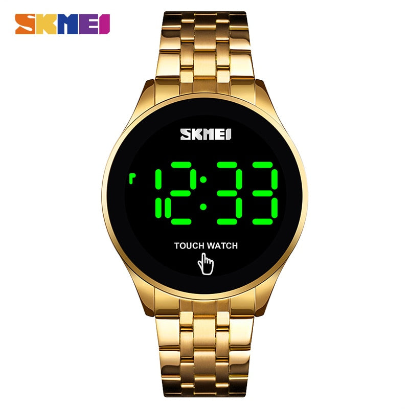 SKMEI Top Brand Men's Watch Clock LED Touch Screen Man Digital Watches 30M Waterproof Male Wristwatch Relojes Para Hombre 1579