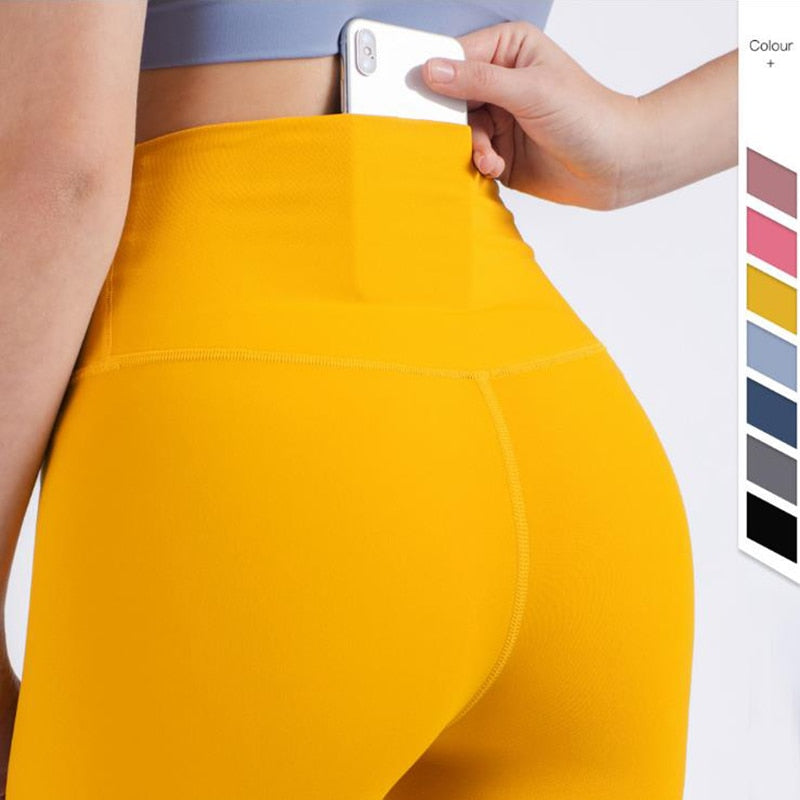 Vnazvnasi Hot Sale Fitness Female Full Length Leggings 11 Colors Running Pants Formfitting Girls Yoga Pants Sports Pants