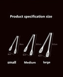 Stainless Steel Food Tongs Kitchen Utensils Buffet Cooking Tool Anti Heat Bread Clip Pastry Clamp Utensil Tongs