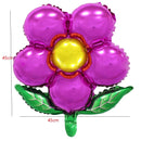 Flower Foil Balloons leaf Flower Baloon Birthday Party Wedding decorations Party Suplies Globos Baby Shower Girls Children toys