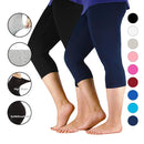 Women Pants Workout Slim Leggings Plus Size Capri Legging High Stretch Casual Bamboo Fiber Leggings Pants Basic Leggings Women