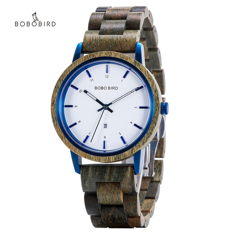 BOBO BIRD Fashion Wood Ladies Watch часы женские Quartz Wristwatches Female relojes para Customize Waterproof Dropshipping OEM