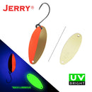 Jerry Serpent Micro Fishing Spoons Brass Wobbler Lake Area Trout Chub Perch Metal Lures Baubles