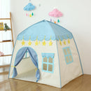 Kids Indoor Outdoor Castle Tent Toy Baby Princess Game House Flowers Blossoming Boy Girl Oversize House Folding Game Gifts