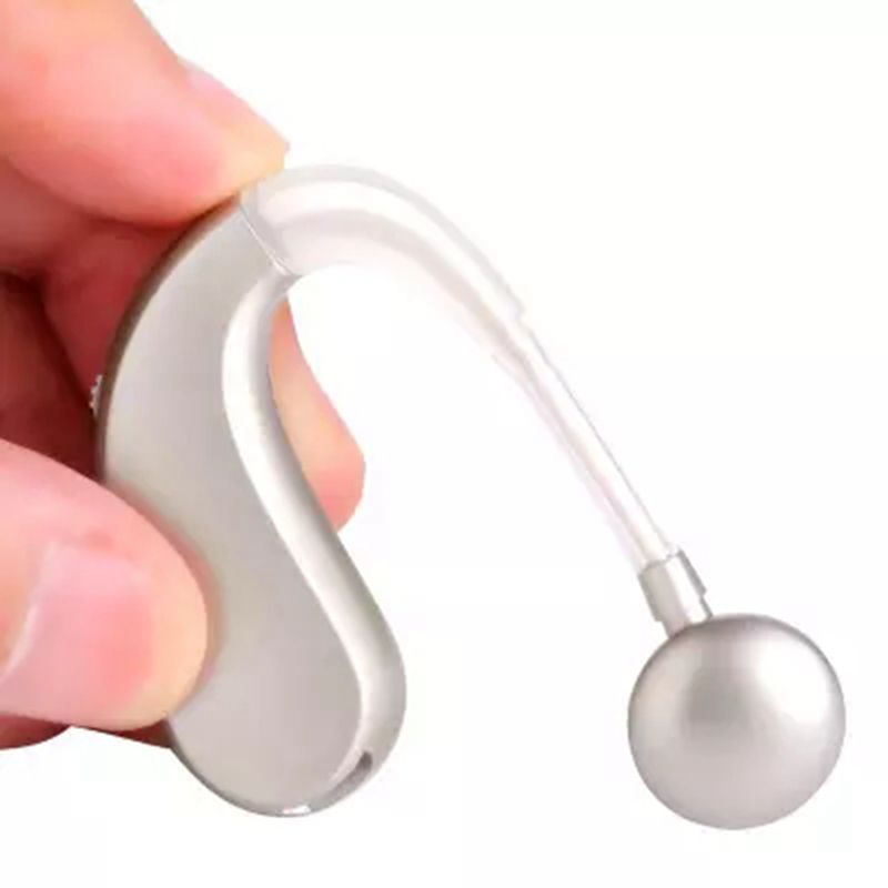 Rechargeable Mini Digital Hearing Aid Listen Sound Amplifier Wireless Ear Aids for Elderly Moderate to Severe Loss Drop Shipping