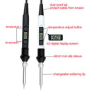 60W/80W Electric Digital Soldering Iron Station 220V 110V Temperature Adjustable Welding Soldering Tips Tools Accessories