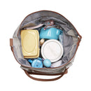 7Pcs/Set Mummy Bag Large Capacity Bag Mom Baby Multi-function Diaper Bag Nappy Tote Bag Travel Bag With Stroller Straps