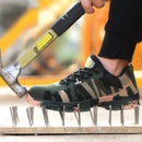 Anti-smashing Puncture-Proof Safety Shoes Men Women Steel Toe Air Work Sneakers Indestructible Ryder Shoes Fashion Men&