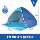 Full Automatic Camping Tent With Door Window Anti-UV Awning Tents Quick Opening Outdoor Sunshelter For 1-4 People Sunproof X147B