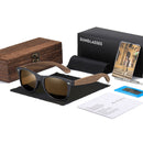 GM Brand Walnut Wooden Polarized Men&