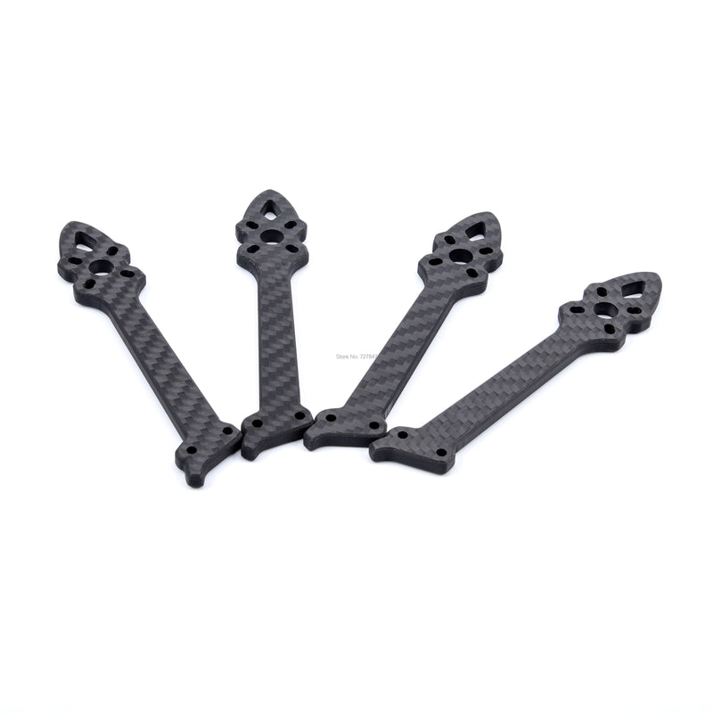 3K Vollcarbon 5 mm Ersatz-Ersatzarm für Mark4 Mark 4 5 Zoll 225 mm / 6 Zoll 260 mm / 7 Zoll 295 mm FPV Racing Drone Quadcopter