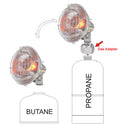 APG Portable Gas Heater Outdoor Warmer Propane Butane Tent Heater Camping Stove Cooker
