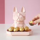 2020 New home storage box Dog cat modern figurine Candy Fruit key Desktop home decor storage container Home Office Storage box