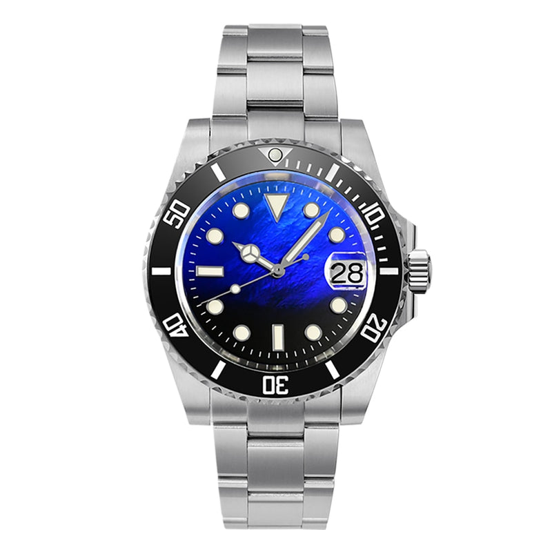 San Martin 40,5 mm Water Ghost V3 Sub Diver Luxus Herrenuhr NH35 Automatik Mechanische Business Armbanduhren Saphir 20 Bar Lumed