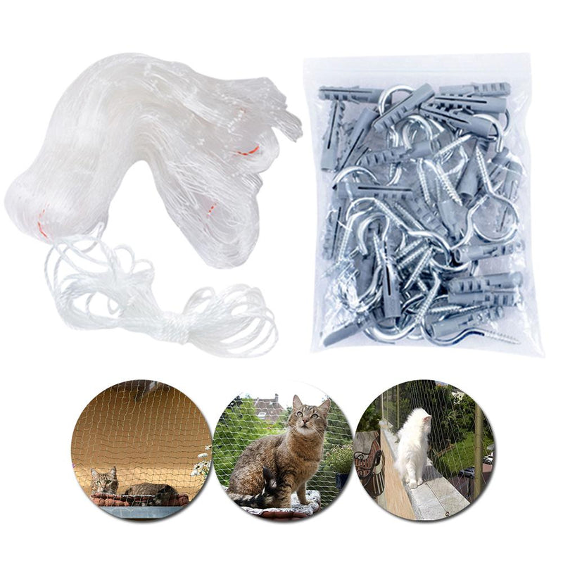 Plastic Cat Protective Net Pet Protection Net Sturdy Safe Wire Cover for Balconies Windows