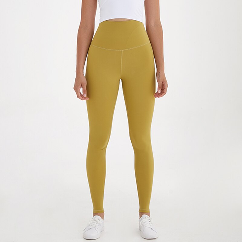 SHINBENE SUPER HIGH RISE 27 '' Longitud completa Deporte Atlético Fitness Leggings Mujeres Entrenamiento Gimnasio Yoga Pantalones Medias XS-XL