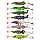 13cm 16g nuevo Whopper Plopper flotante Popper señuelo de Pesca con cola suave giratoria Artificial cebo duro Swimbait Pesca