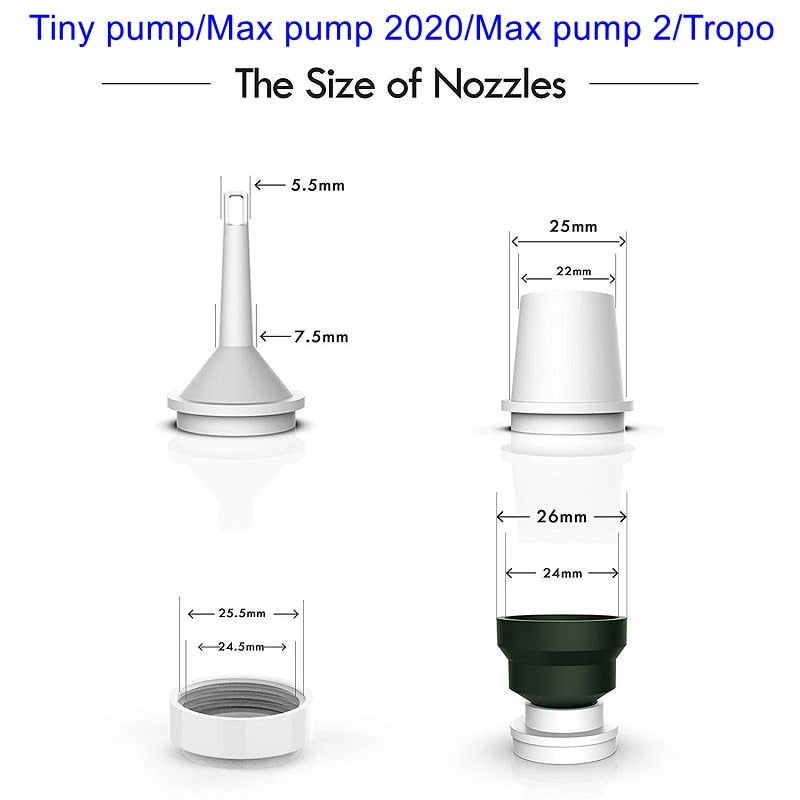 FLEXTAILGEAR Luftpumpe TINY Tragbare wiederaufladbare ultraleichte Pumpe für Isomatte Campingmatratze Matte Schwimmring Boot