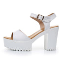 GKTINOO New Summer Women Sandals Shoes 2023 Thick With OL Korean Summer Sandals Large Size Genuine Leather Women Shoes Sandals