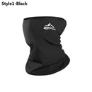 Calentador de cuello de invierno bufanda de ciclismo al aire libre correr deportes sombreros cara bufanda bicicleta Bandana hombres Simple moda bicicleta diademas