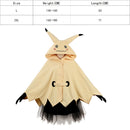 Mimikyu Cartoon Suit Women Pajama Anime Cloak Dress Costume Halloween Cloak for Adults Cute pajamas