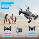 New Mini Drone V2 1080P HD Camera WiFi Fpv Air Pressure Altitude Hold Foldable Quadcopter RC Drone Kid Toy GIft