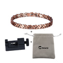 Magnetic Pure Copper Bracelets for Women Vintage Chain Health Energy Magnetic Bracelets &amp; Bangles for Arthritis Women Jewelry