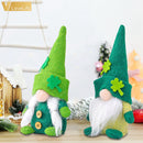 Gnome Plüschpuppe St. Patrick's Day Faceless Green Clover Gnomes Doll Irish Day Party Decor St. Patricks Day Geschenke für Kinder