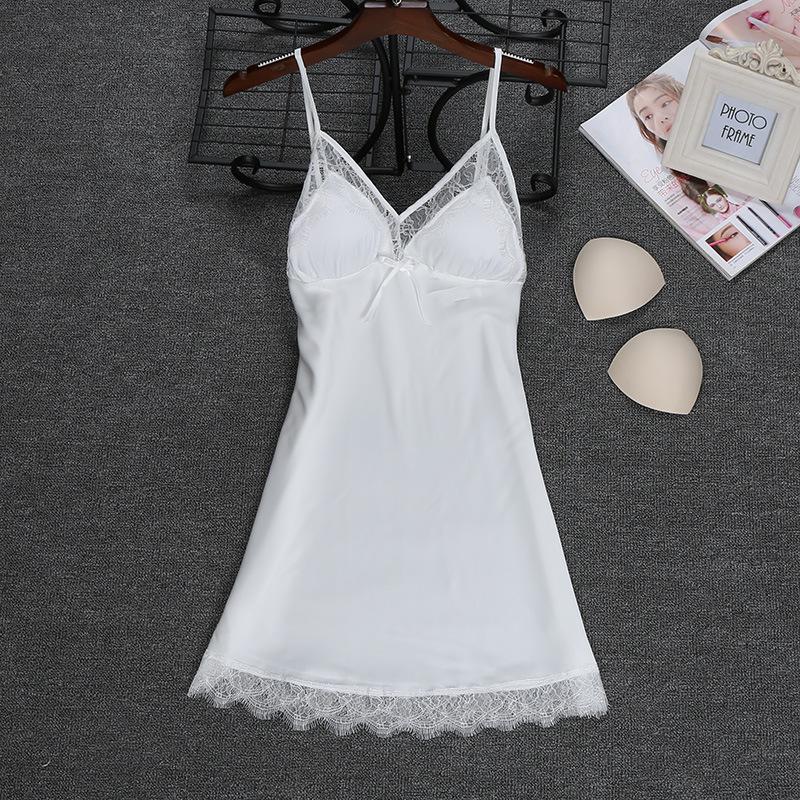 Sexy Womens Night Robe Strap Top Pajamas Suit Summer Two Piec Sleepwear Sets Casual Home Wear Nightwear Sleep Kimono Bath Gown