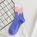 Socks Spring and Autumn ins pure cotton women&