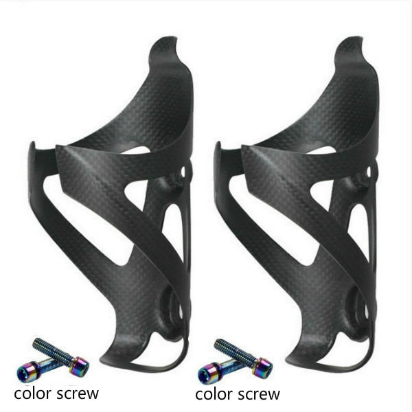 1PC/2PC Bicycle Bottle Holder Full Carbon Road Bike Water Bottle Cage Lightweight Mountain MTB Bottle Holder Bike Accessories