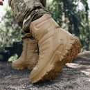 Brand Men&#39;s Military Boots Non-slip Men Ankle Boots Winter Waterproof Men&#39;s Boots Men Motorcycle Boots Outdoor Desert Boots