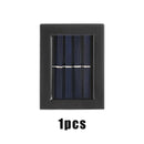 Luz LED Solar inteligente para exteriores, lámparas de decoración de jardín impermeables para balcón, patio, luz de pared de calle, lámpara Solar para exteriores de jardín