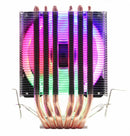 CPU Cooler High Quality 6 Heat-Pipes Dual-Tower Cooling 9cm RGB Fan LED Fan Support 3 Fans 3PIN CPU Fan For AMD And For Intel