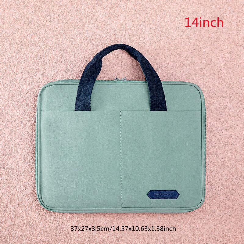 Maletín para ordenador portátil para mujer, bolso para ordenador, organizador de documentos de negocios, bolso de mano para Ipad, bolso de mano para mujer, monedero con correa, accesorios