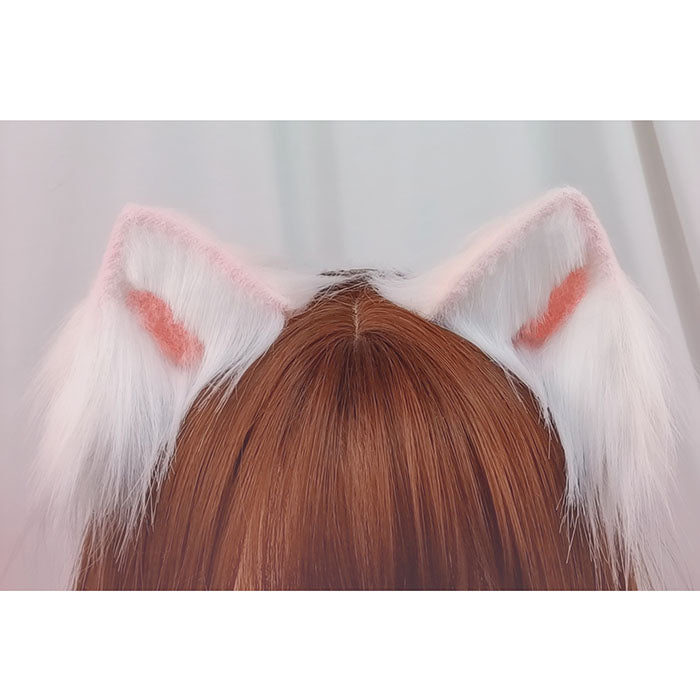 The Cat ears lolita animal ears hair band harajuku lovely cos lolita head trim clip kc express gothic ears