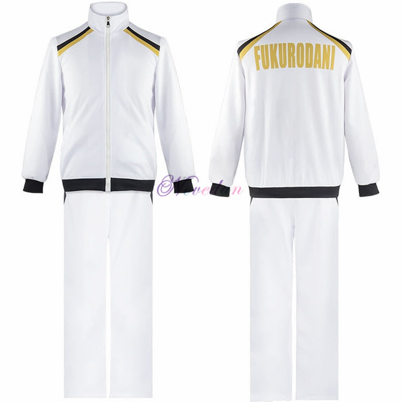 Haikyuu Cosplay Jacket Anime Volleyball Sportswear Karasuno Nekoma Aoba Johsai Fukurodani Inarizaki High School Uniform Costume