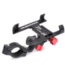 Aluminum Bike Bicycle Phone Holder Motorcycle Rearview Holder Mount 360 Degree Rotatable Handlebar For Phone GPS Phone Stand