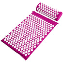 1 Set Acupressure Mat Head Neck Back Foot Massage Cushion Pillow Yoga Spike Relax Carpet  Acupuncture Pad Needle Body Massager