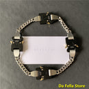 2020 ALYX 4 Buckle Halsketten Herren Damen 1017 ALYX 9SM Halskette Edelstahl Abnehmbar Dual-Use Made In Austria 1:1 Version